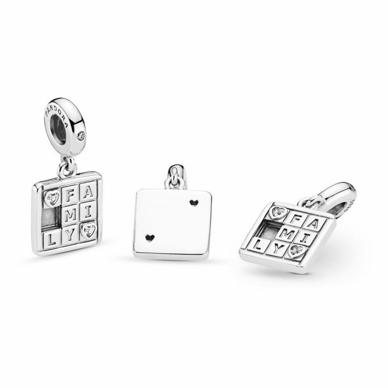 Pandora Australia Family Game Night Dangle Charm - Sterling Silver | PVSERC869